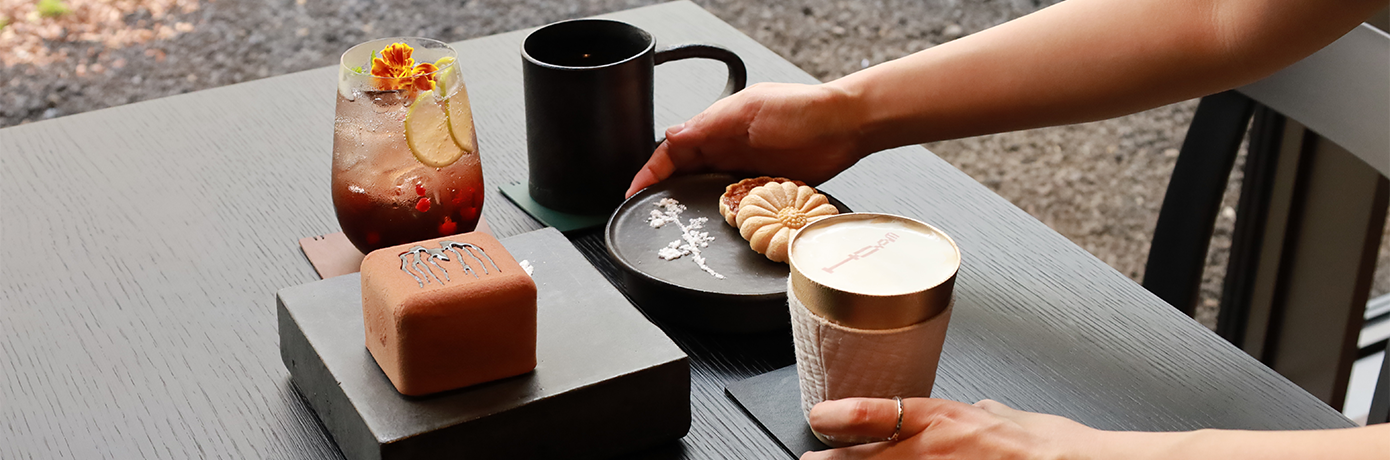 호암카페 디저트, 마망케이크, 마들렌, 호암라떼